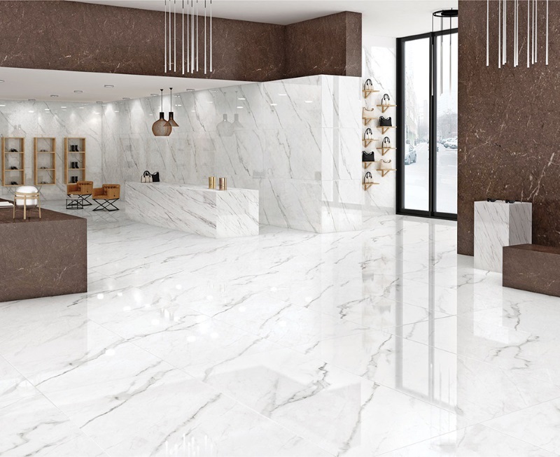 Gạch lát nền vân đá