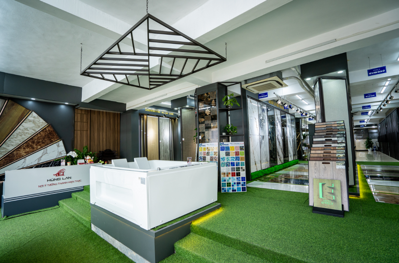 Showroom Hùng Lan cung cấp gạch thảm chính hãng