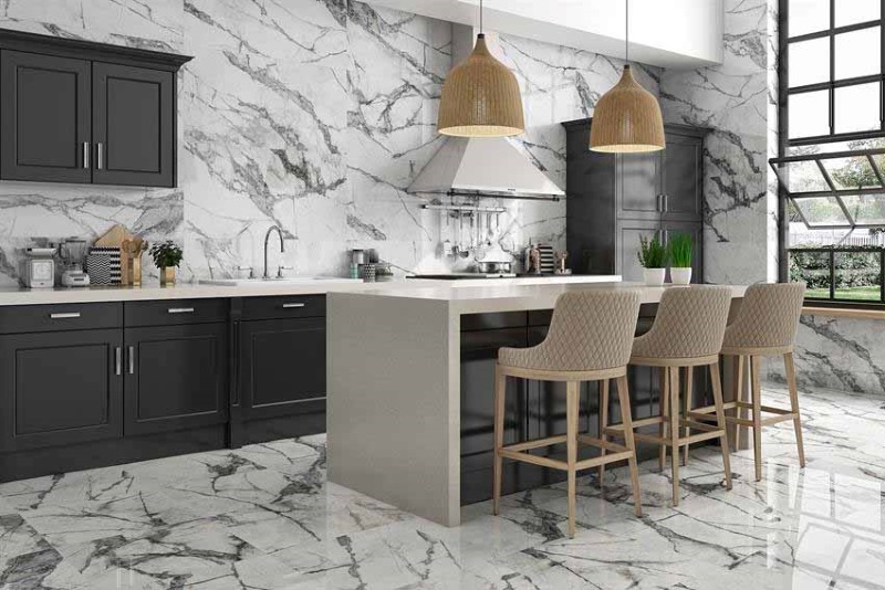 Khám phá mẫu gạch ốp tường bếp đẹp