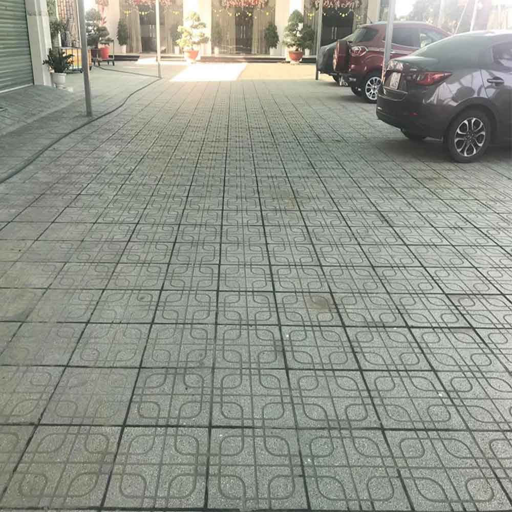 Gạch terrazzo lát sân