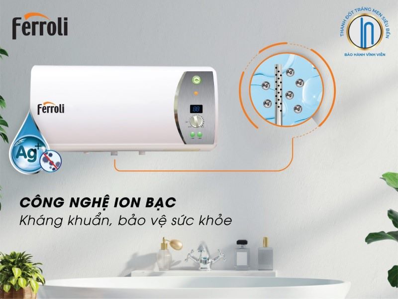 Bình nóng lạnh 15L Ferroli