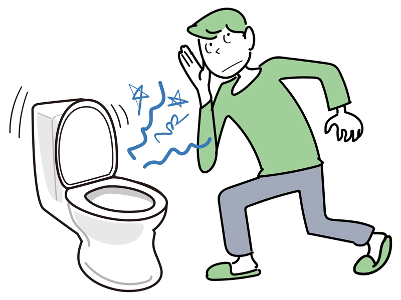 Dấu hiệu bồn cầu rỉ nước