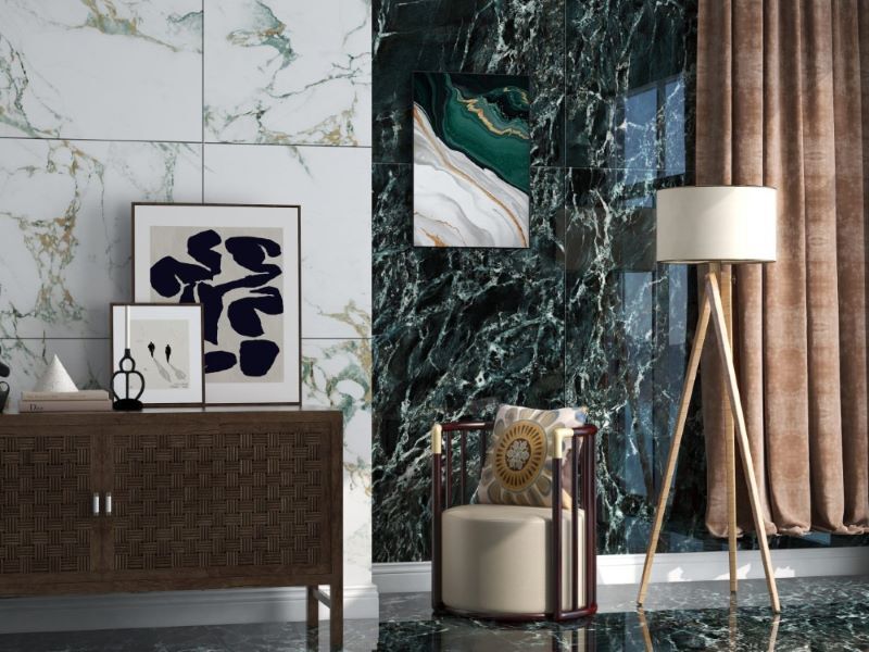 Chọn màu gạch ốp tường cho gia chủ mệnh Mộc