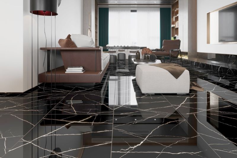 Chọn màu gạch lát nền nhà theo gam màu tối