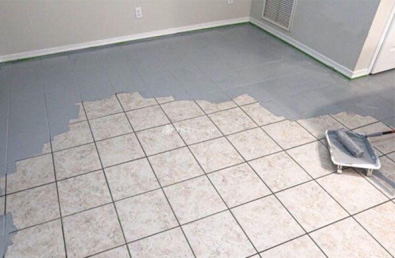 Dùng sơn chống thấm cho nền nhà