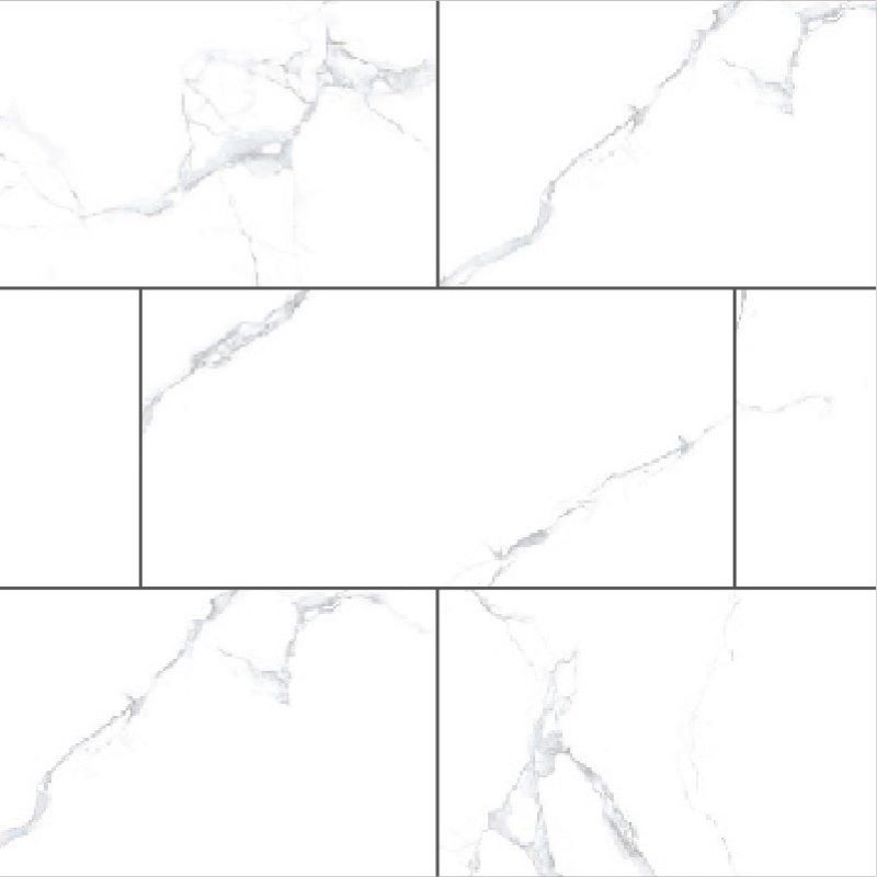 Gạch lát màu trắng vân khói 30x60 Á Mỹ 21.E.360.9169