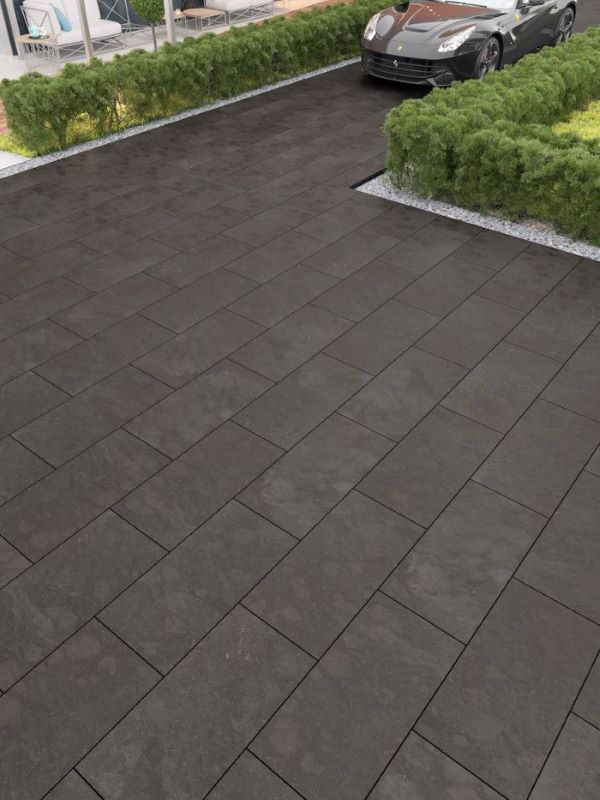 Gạch lát sân vườn Viglacera vân xi măng