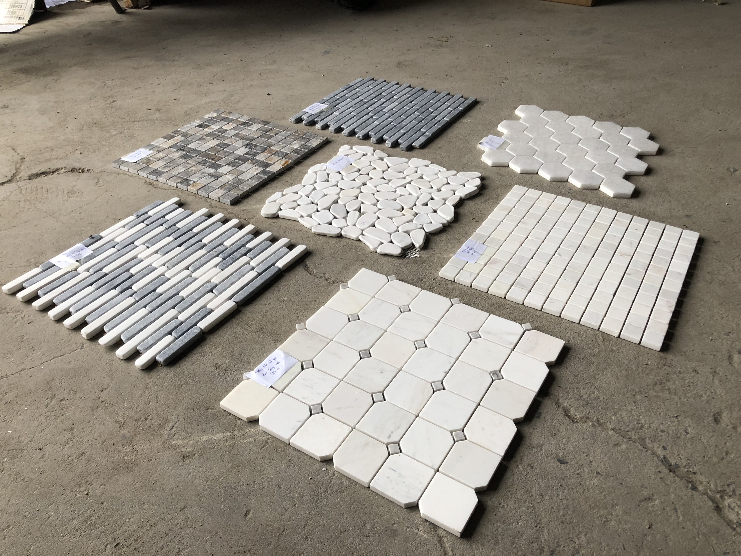 gạch mosaic đá tự nhiên