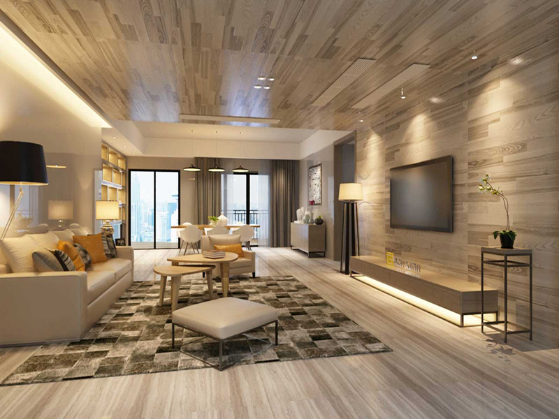 Gạch ốp tường vân gỗ 20x120