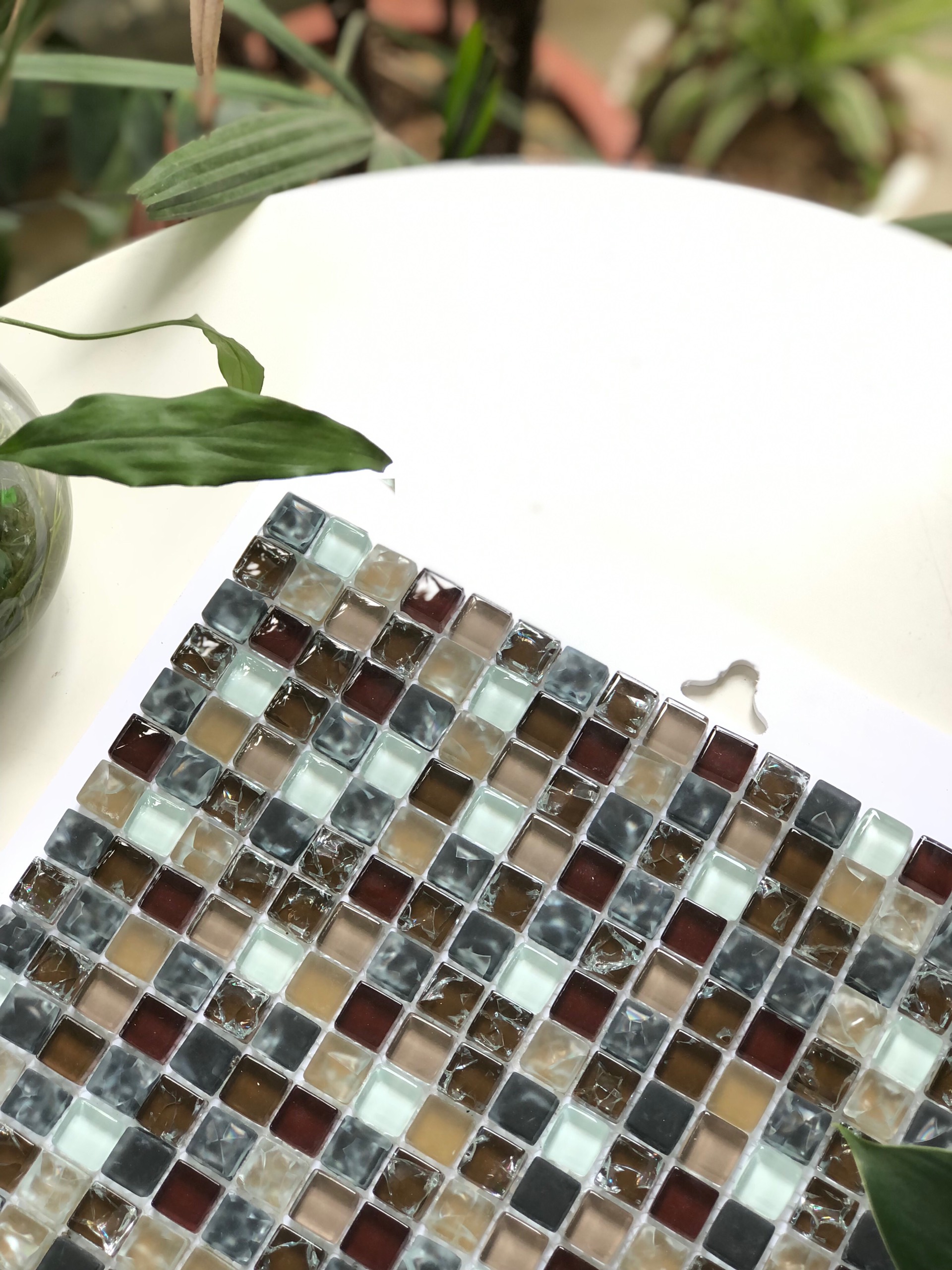 Gạch mosaic thuỷ tinh