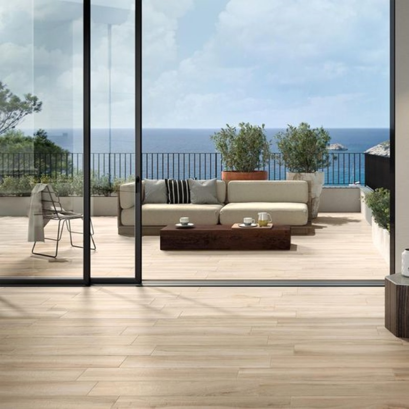 Gạch vân gỗ Viglacera ốp lát ngoại thất