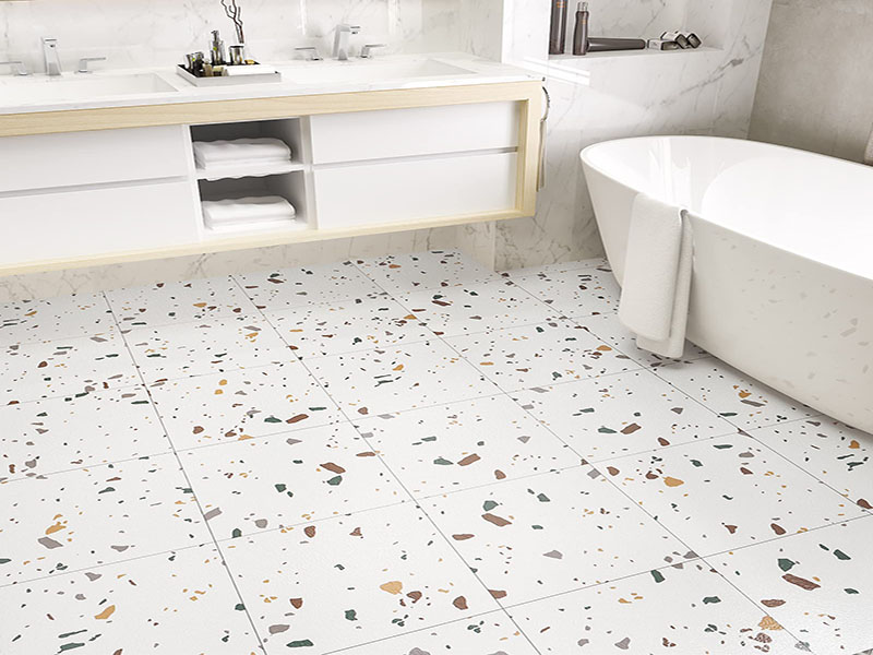 Gạch vân terrazzo ốp lát phòng tắm