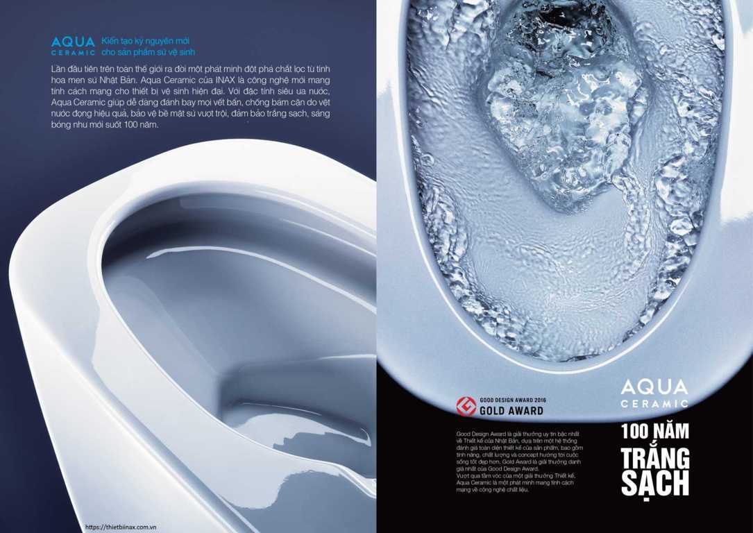 Công nghệ men sứ Aqua Ceramic