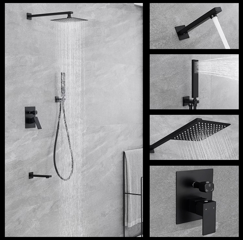 sen tắm âm tường tiết kiệm tối ưu không gian