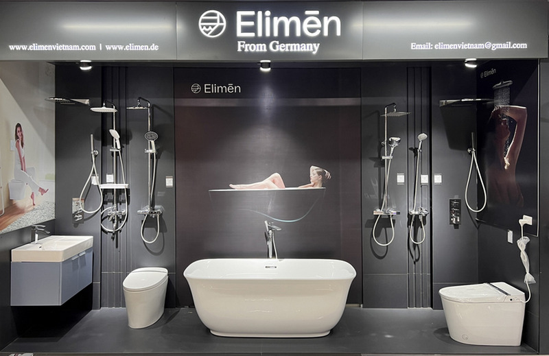 Sen tắm âm tường Elimen