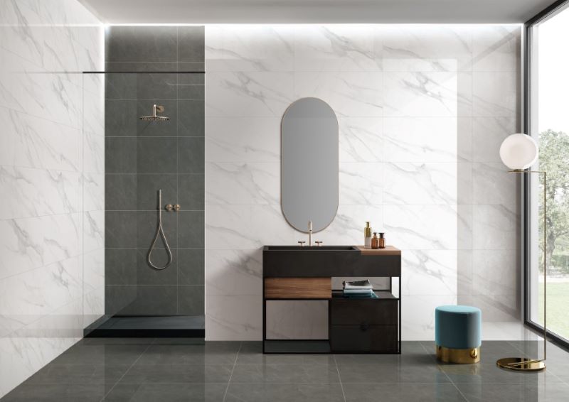 Gạch 30x60 ốp tường phòng tắm nhà vệ sinh