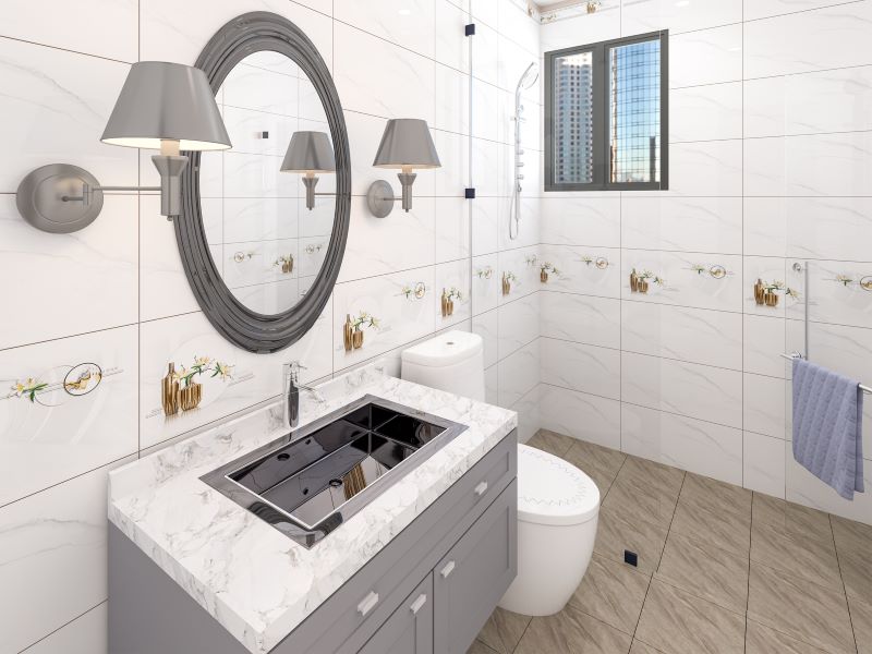 Kích thước gạch 30x60 ứng dụng trong các không gian có diện tích hạn chế