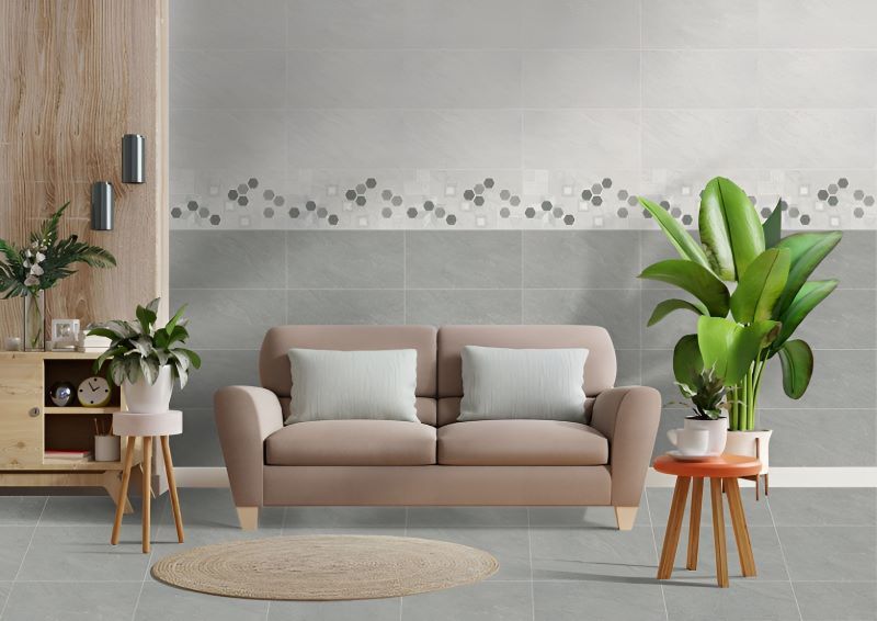 Gạch điểm trang trí