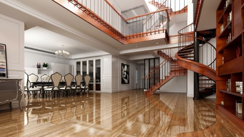 gạch lát nền phòng khách 60x60 Á Mỹ 21.A.660.0660