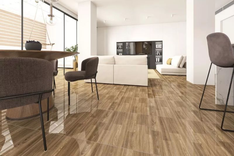 Gạch lát nền vân gỗ 60x60