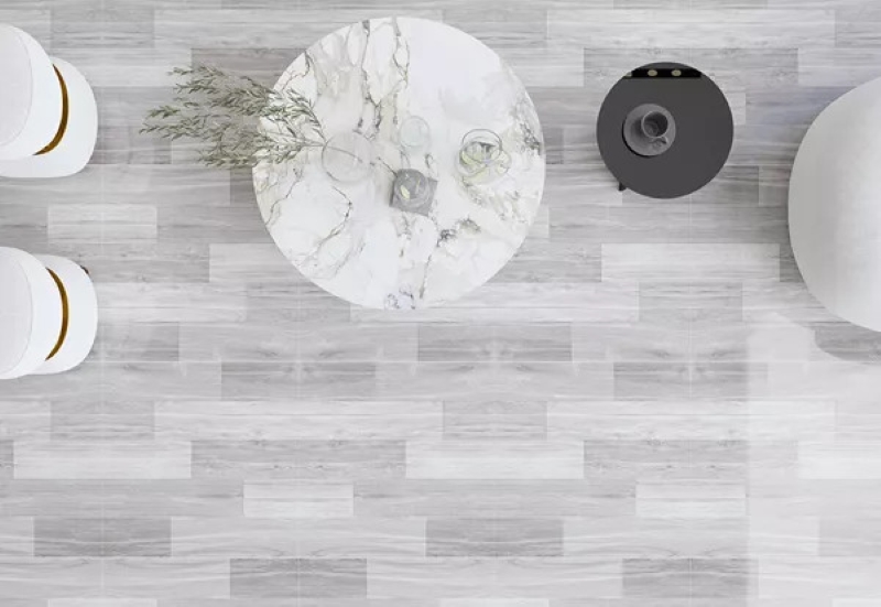 Gạch lát nền vân gỗ 60x60 màu xám