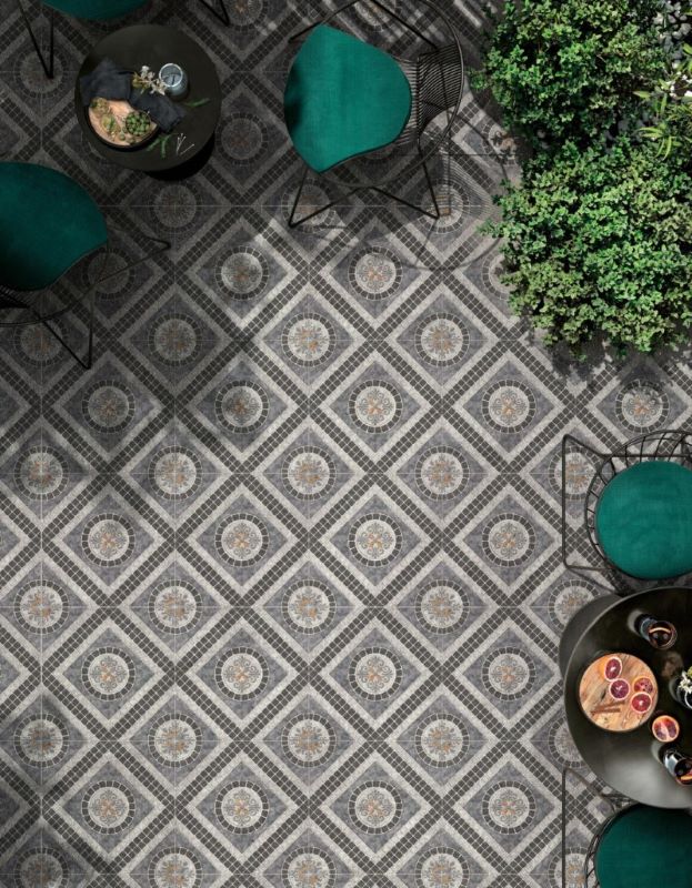 Mẫu gạch lát sân kích thước 50x50