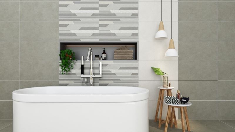 Mẫu gạch vân xi măng ốp tường nhà tắm Á Mỹ 21.B.612.6868