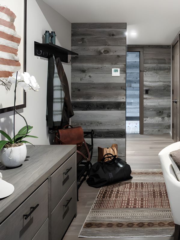 Gạch thẻ giả gỗ trang trí