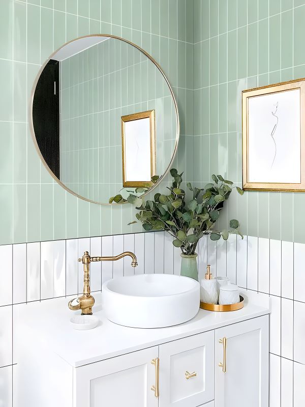 Gạch thẻ trang trí khổ chữ nhật