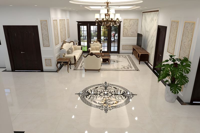 Gạch trang trí lát nền