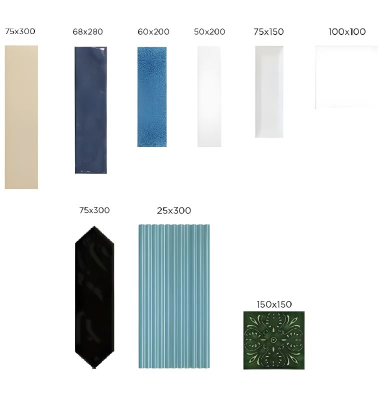 Kích thước gạch thẻ 