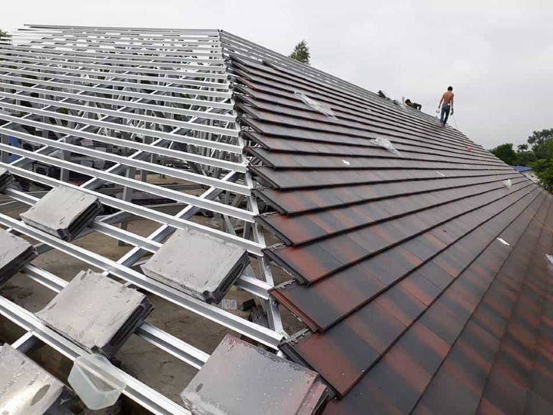 Ngói phẳng Fuji hiện đại