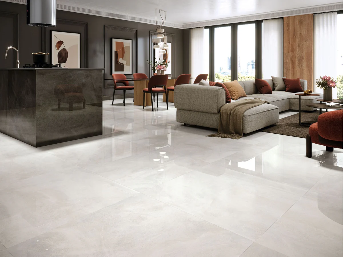 Gạch lát nền phòng khách Apodio