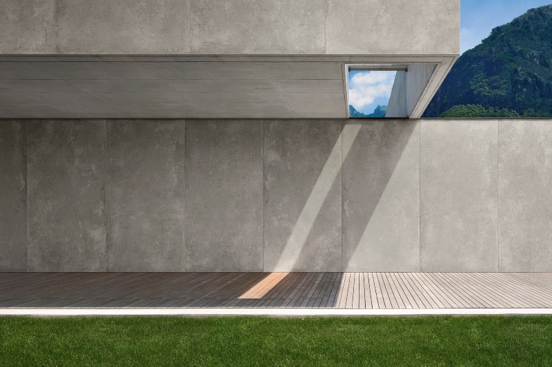 gạch giả bê tông ốp tường ngoài trời