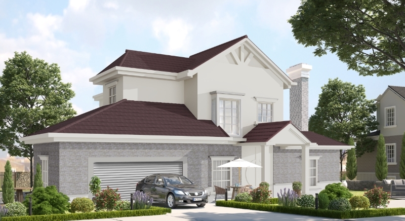 Ngói phẳng tráng men TTC