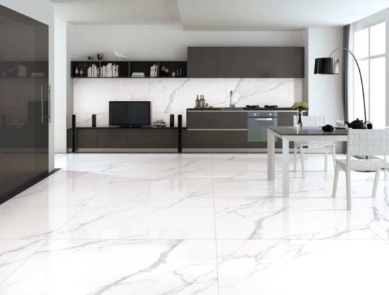 Gạch 60x120 Trung Quốc vân đá trắng khói