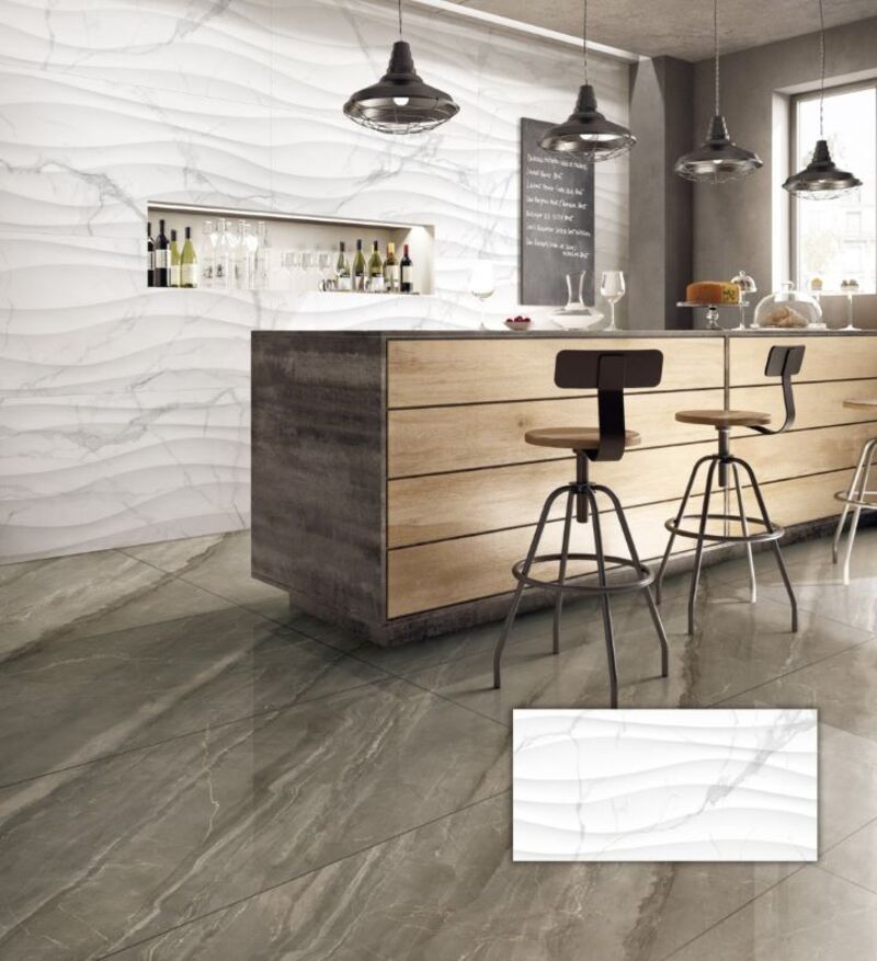 Gạch Trung Quốc HLTQ612022EL vân đá phong cách 3D