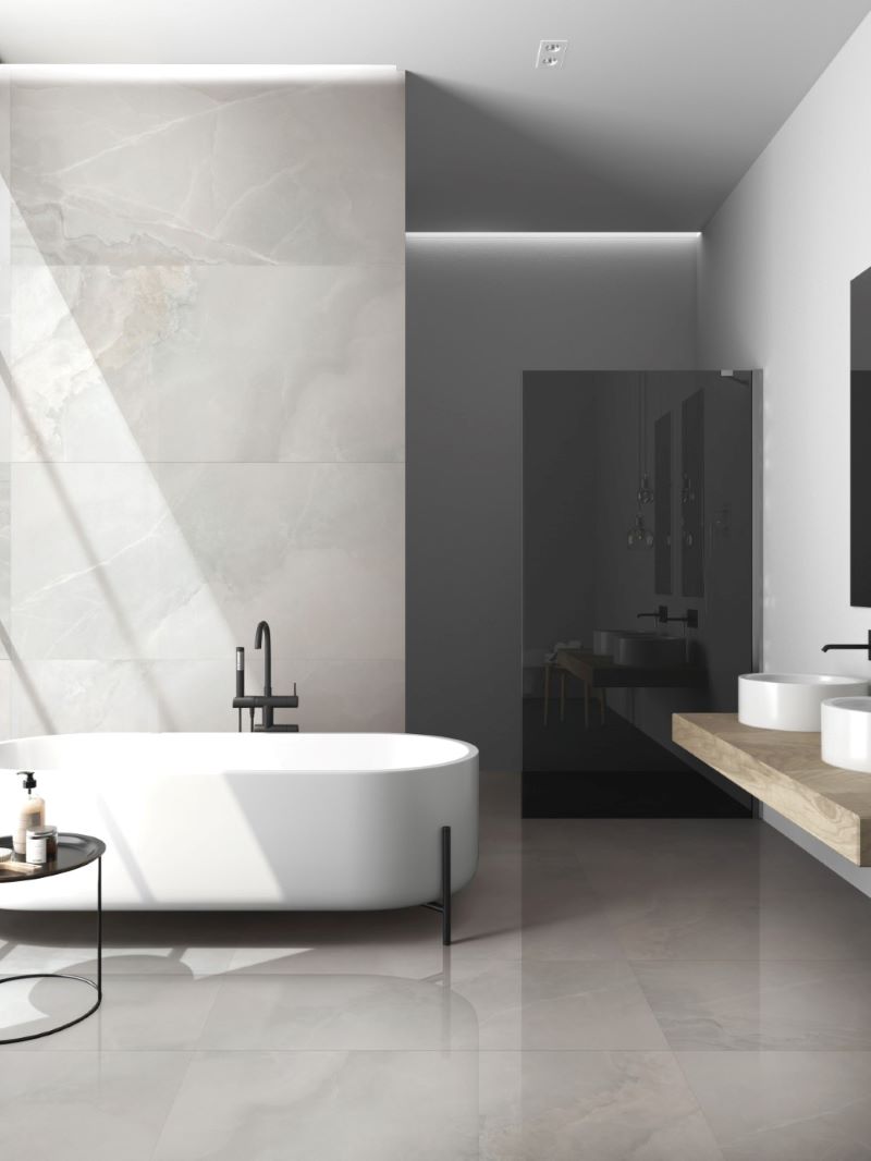 Mẫu gạch tông màu sáng cho không gian thêm tươi mới