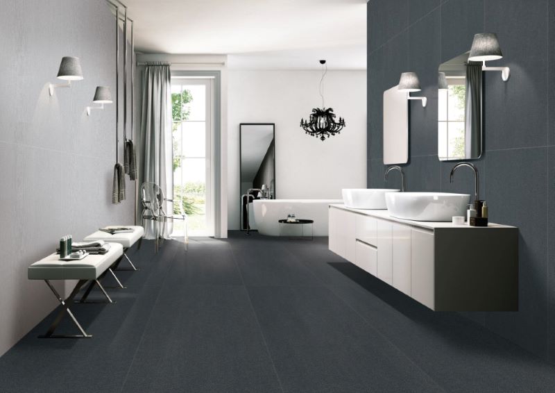 Mẫu gạch tông màu tối cho vẻ sang trọng, thu hút