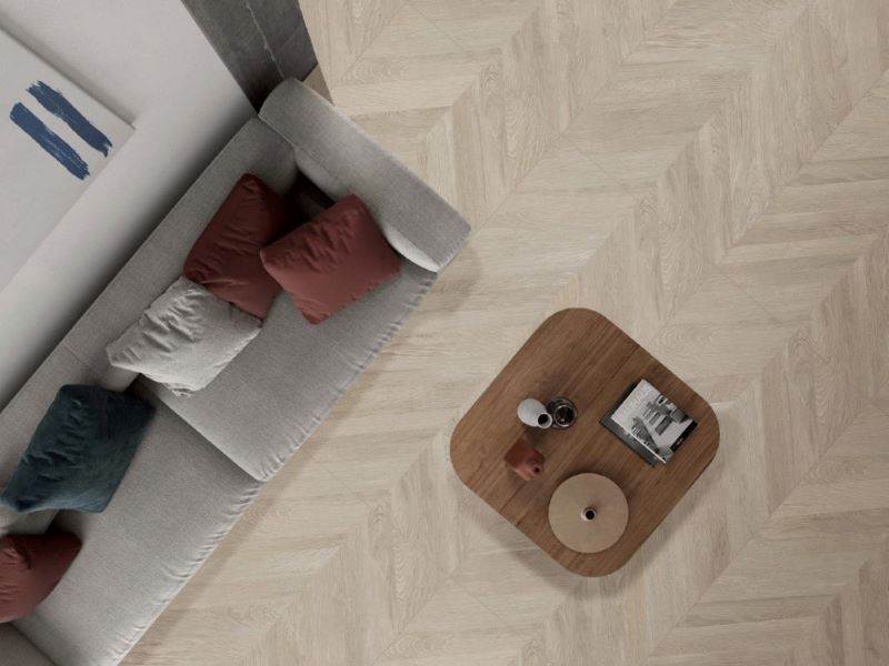 Gạch 60x120 Trung Quốc HLTQ612056EL giả gỗ màu be