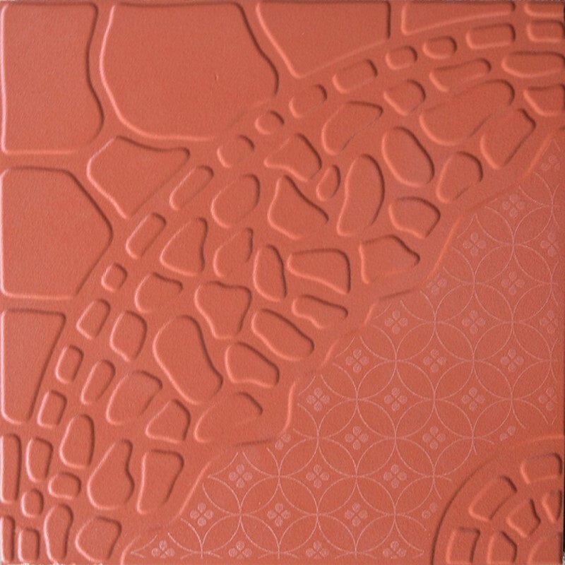 Gạch đỏ lát sân 50x50