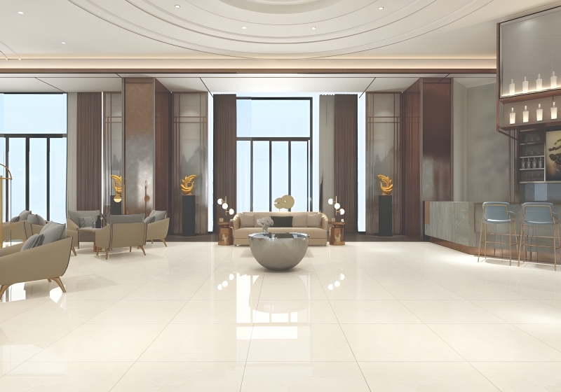 Chiêm ngưỡng các không gian ứng dụng gạch vuông đầy thẩm mỹ