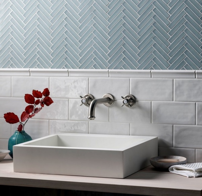 Gạch mosaic xương cá