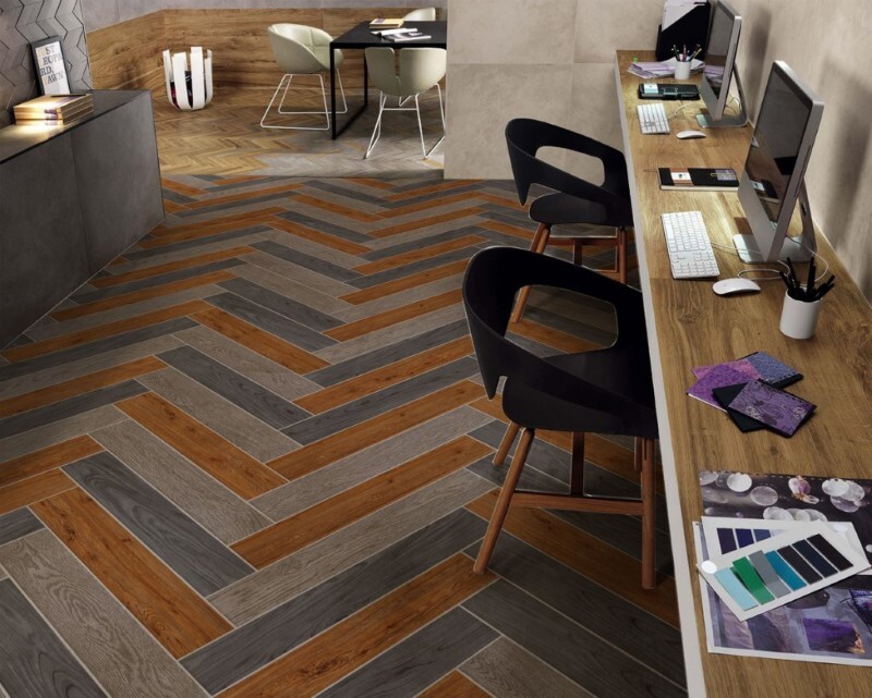 Gạch thẻ vân gỗ