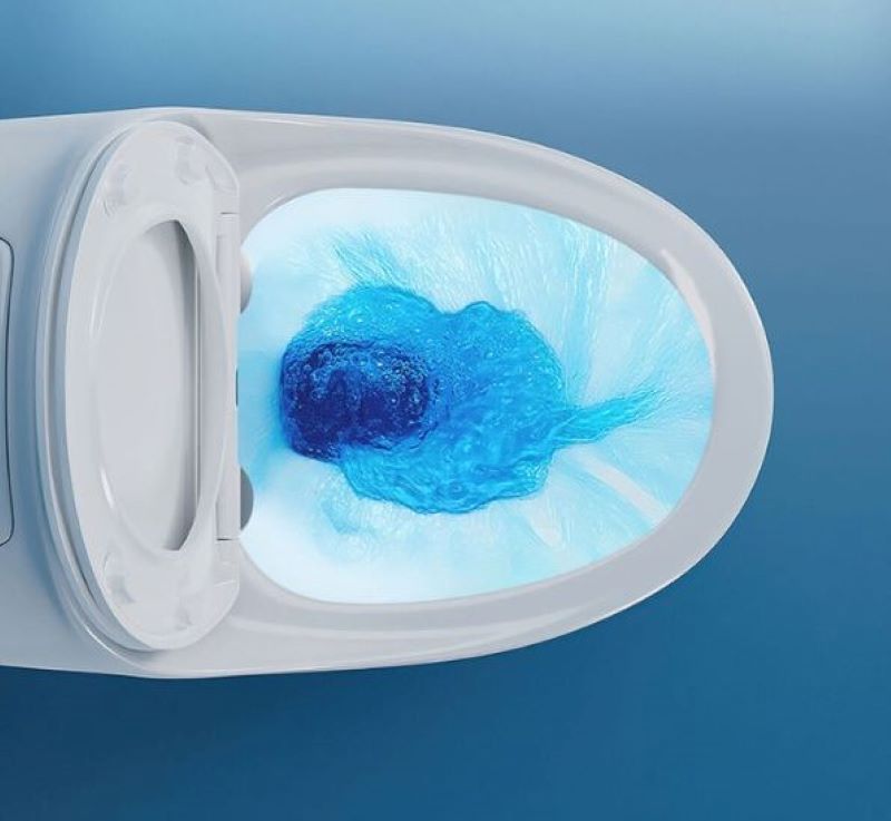 bồn cầu xả Siphon xả sạch mạnh mẽ