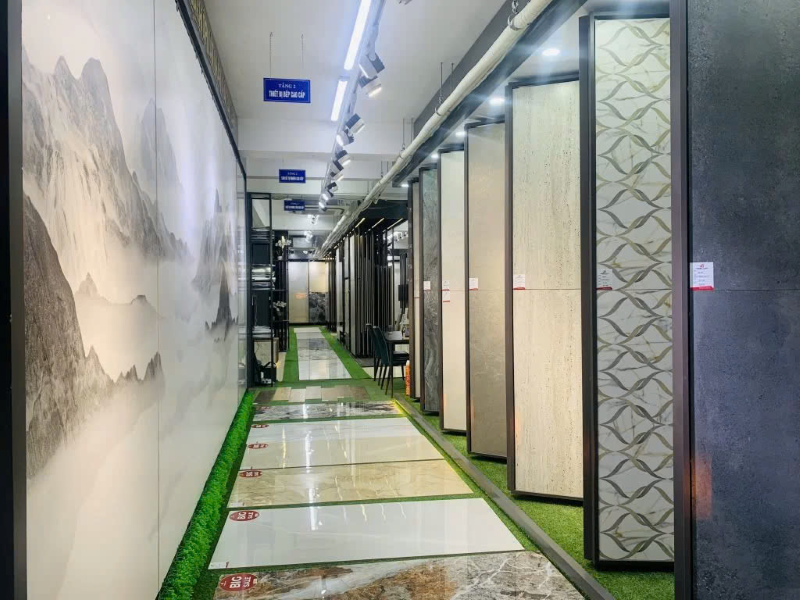 Bề mặt, họa tiết của gạch so ốp lát với sàn gỗ kỹ thuật