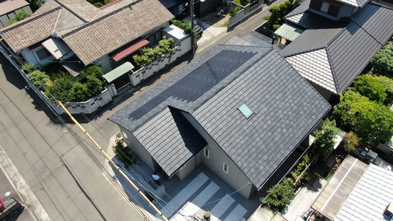 Ngói màu Fuji cho mái nhà mái thái hiện đại