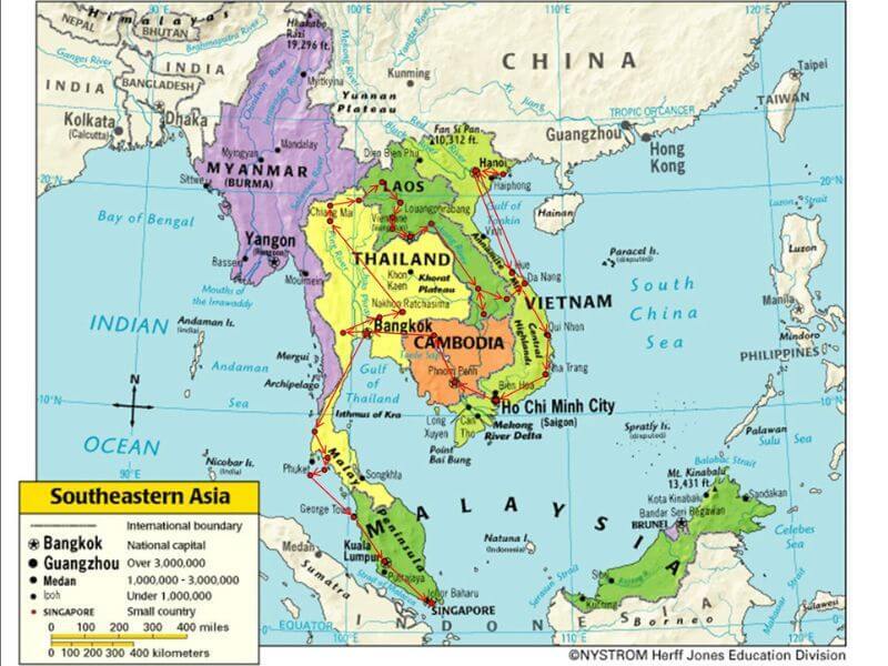 Phong cách Đông Dương trong kiến trúc và ứng dụng chọn gạch ốp lát