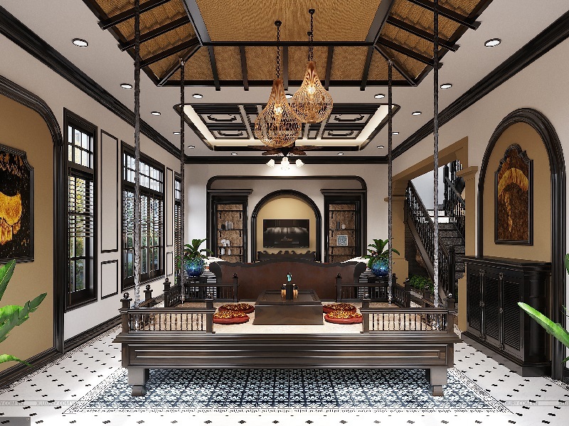 Vật liệu tự nhiên màu sắc sang trọng