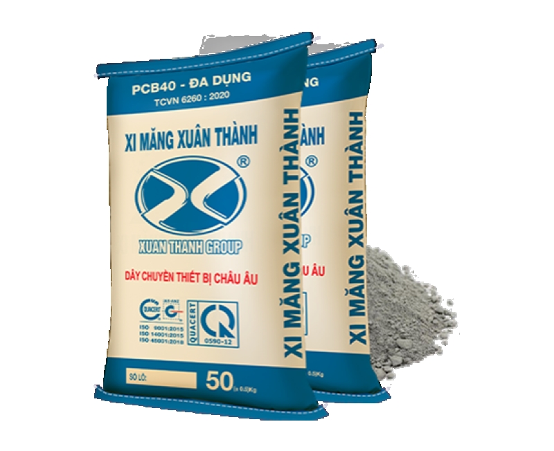 Xi măng Xuân Thành PCB40 được sử dụng chính trong sản xuất ngói Fuji